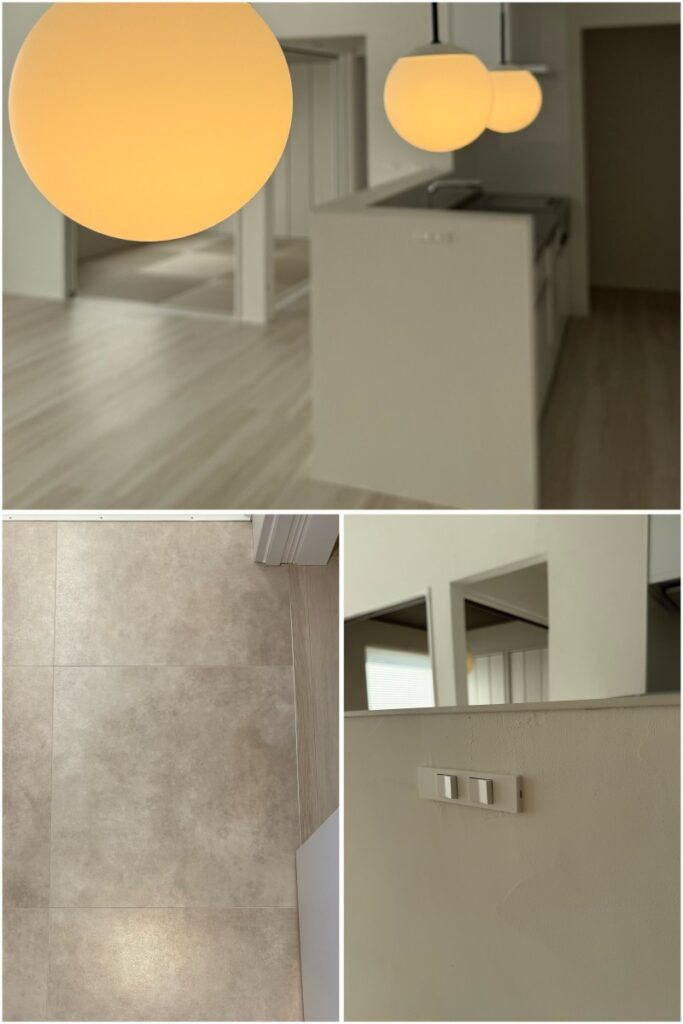 ダブルレースのホワイトインテリアの平屋が完成で