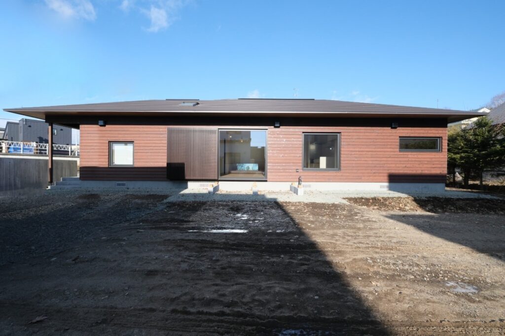 【十勝】平屋住宅の外観について