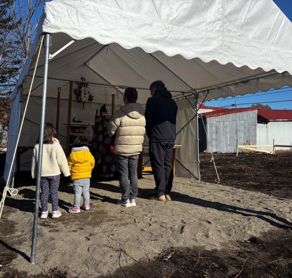 造作キッチンのお家、始まります。