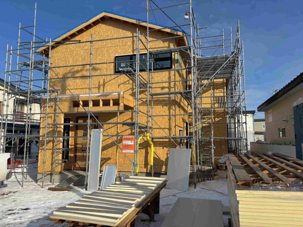 大寒！　幕別の家