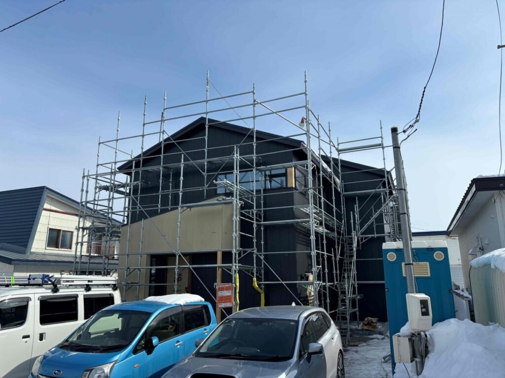 やっと気温上昇　幕別の家