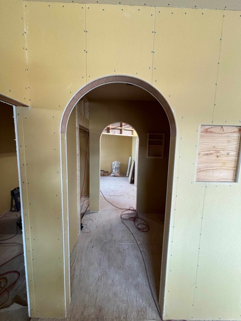 春の訪れ　幕別の家