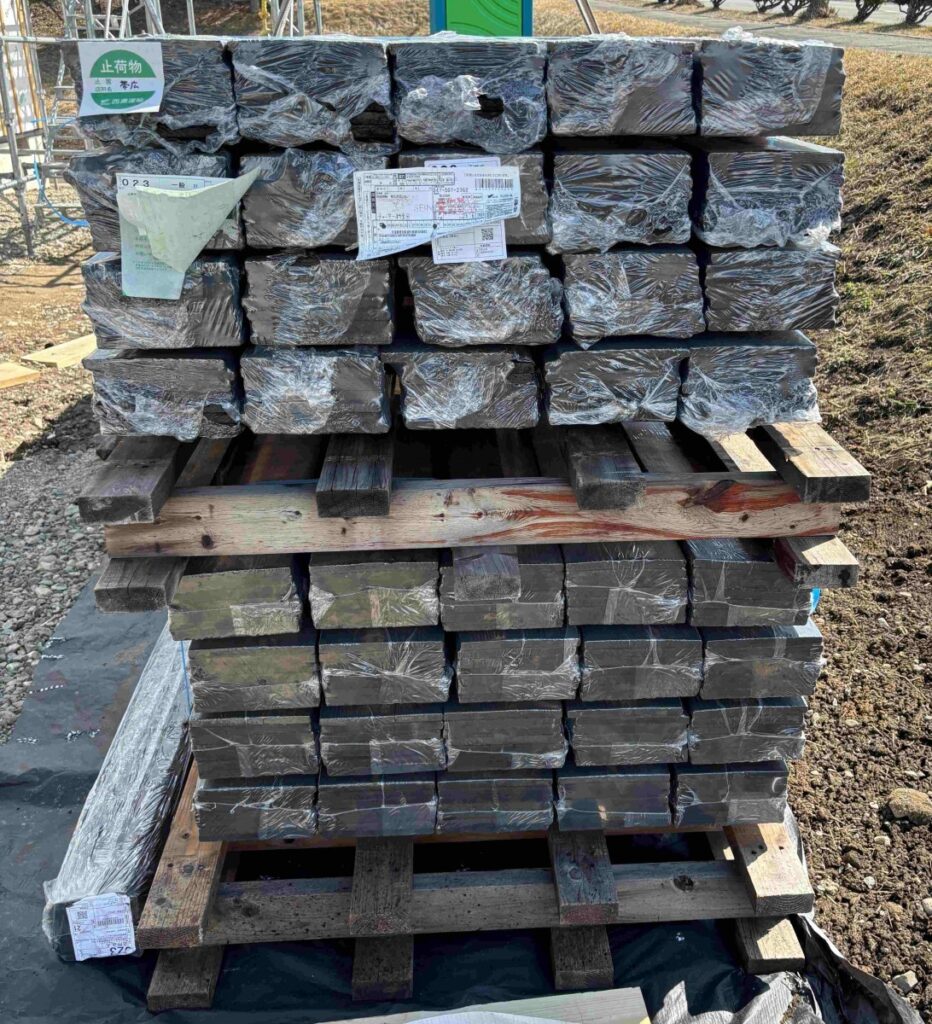 春の訪れ　幕別の家