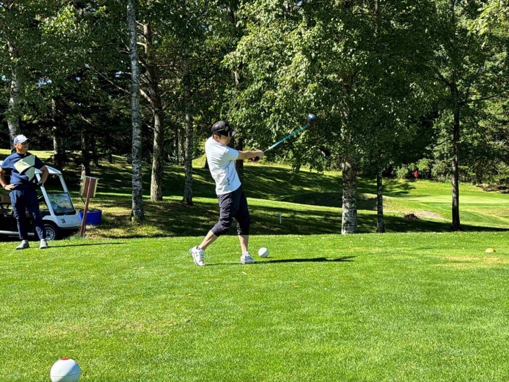 秋のはじまり　インナーテラスの家