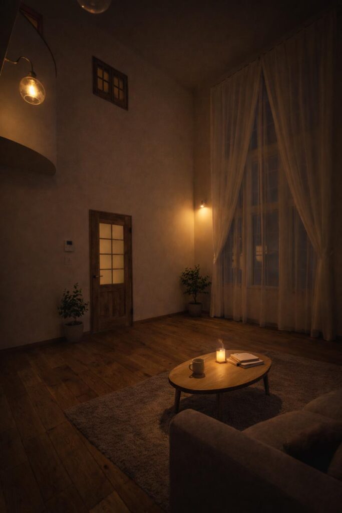 夜に落ち着く居場所とは？灯りで変わる住まいの心地よさ